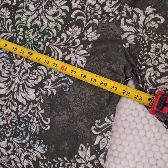 One World Bohemian Tunic Top. NWOT. - Picture 8 of 11